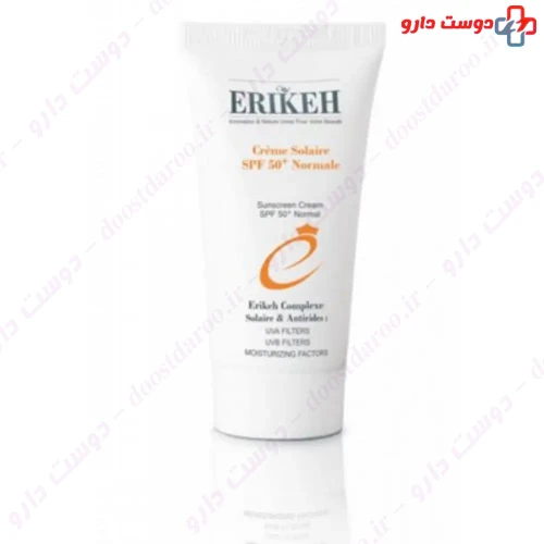 کرم ضد آفتاب نرمال SPF50 50 میلی لیتری اریکه