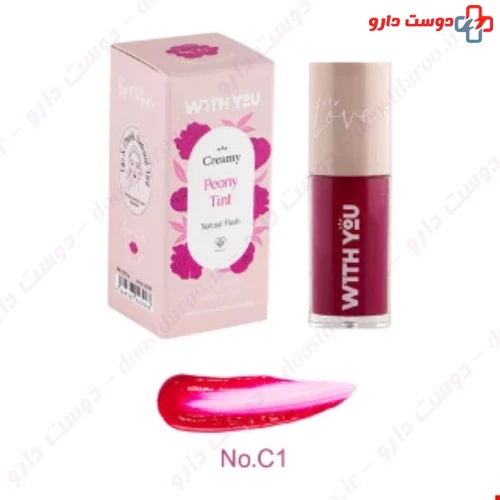 تینت لب و گونه پئونی C1 8 میلی لیتری ویت یو