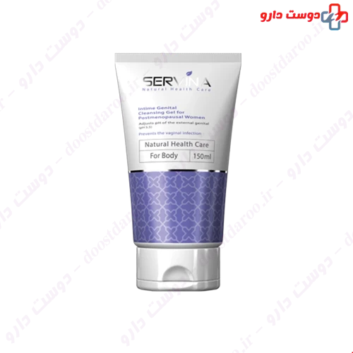 ژل بهداشتی بانوان یائسه 150 میلی لیتری سروینا