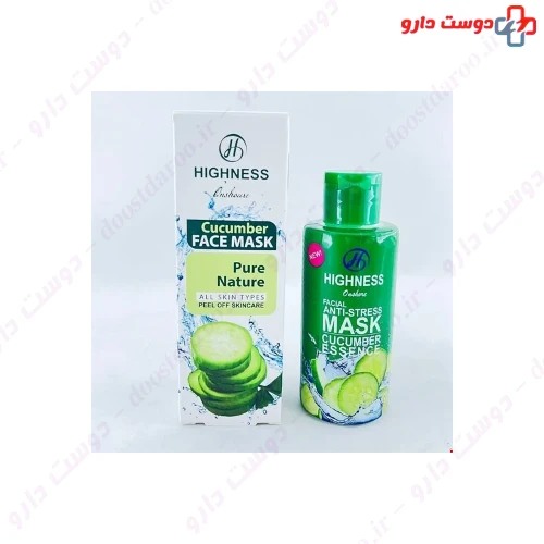 ماسک صورت خیار 120 میلی لیتری هاینس