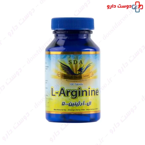 قرص ال آرژنین 500 میلی گرم 100 عددی سیمرغ دارو