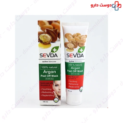 ماسک صورت آرگان 100 میلی لیتری سودا