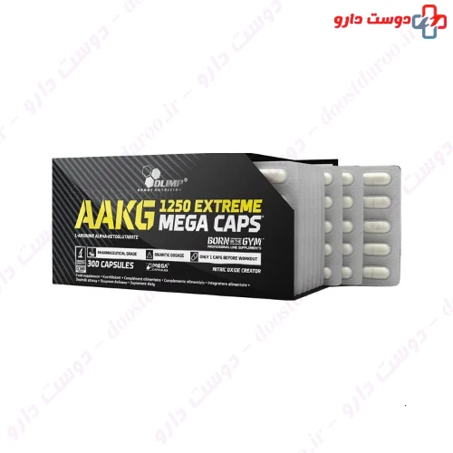 کپسول ای ای کی جی 1250 اکستریم مگا کپس 300 عددی الیمپ