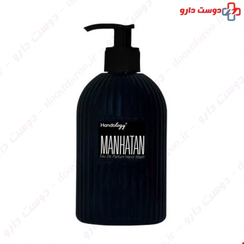 مایع دستشویی پرفیوم مدل منهتن480میلی لیتری هندولوژی 