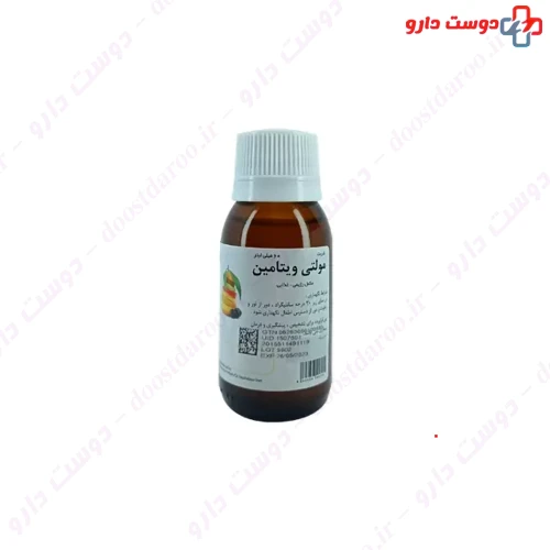 شربت مولتی ویتامین 60 میلی لیتری سیمرغ دارو