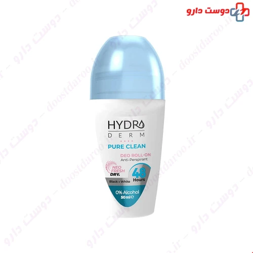 رول ضد تعریق Pure Clean 50 میلی لیتری هیدرودرم