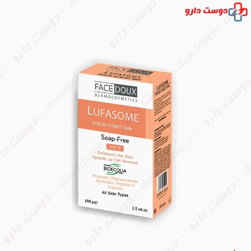 پن اسکراب و لایه بردار لوفازوم 100 گرم فیس دوکس