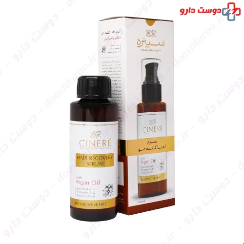 سرم احیا کننده موی سر حاوی روغن آرگان 100 میلی لیتری سینره