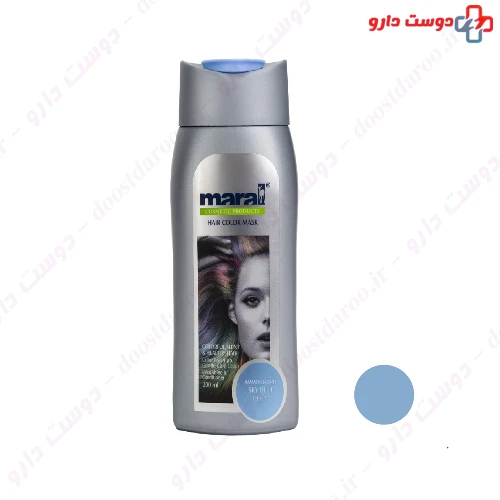 شامپو رنگساژ شماره 9.01 رنگ اسکای بلو 200 میلی لیتری مارال