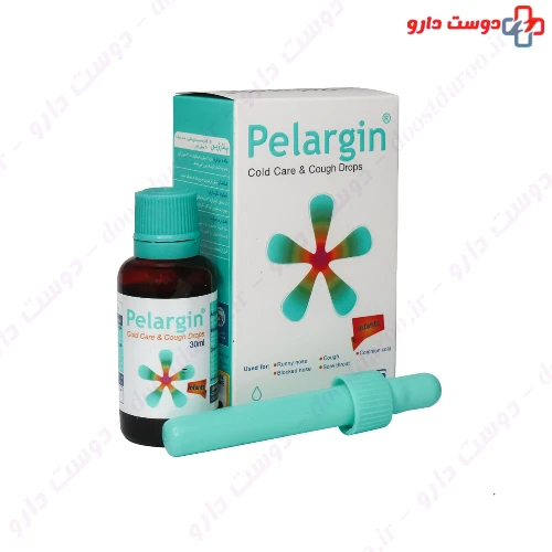 قطره سرماخوردگی و ضد سرفه پلارژین پارس گیتا 30 میلی لیتری پارس گیتا دارو