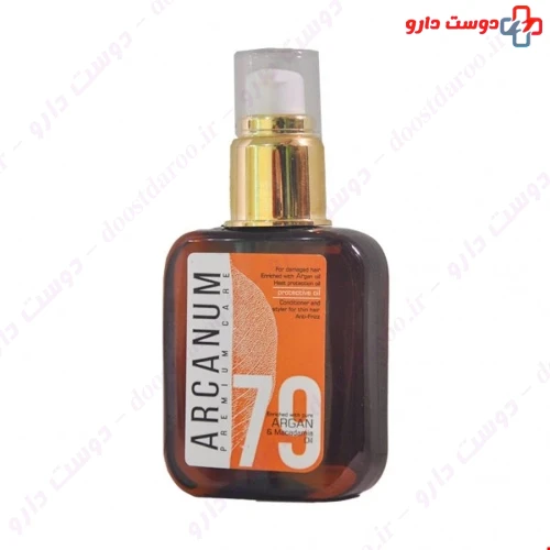 سرم مو حاوی روغن آرگان و ماکادمیا79 100 میلی لیتری آرکانوم