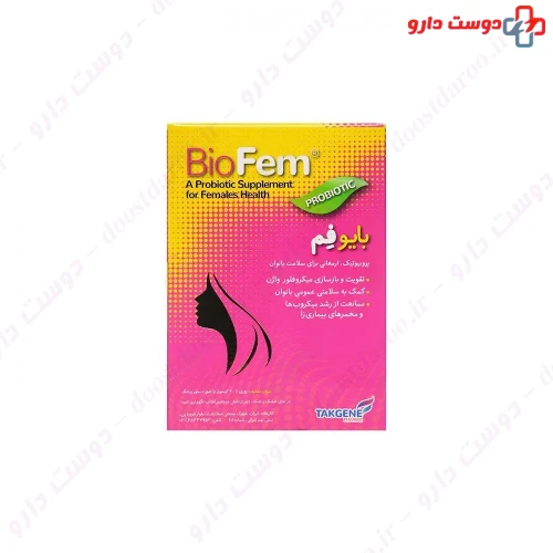 کپسول پروبیوتیک بایوفم 30 عددی تک ژن فارما
