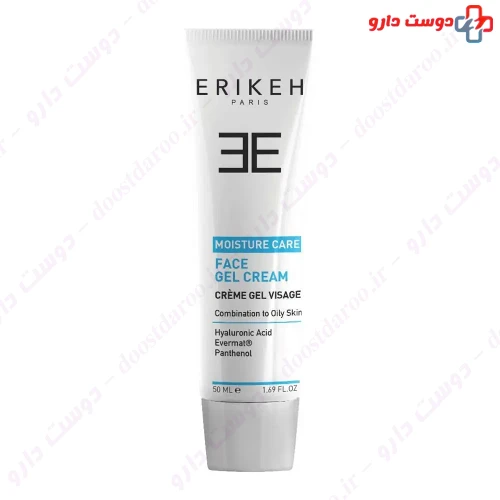 ژل کرم مرطوب کننده 50 میلی لیتری اریکه