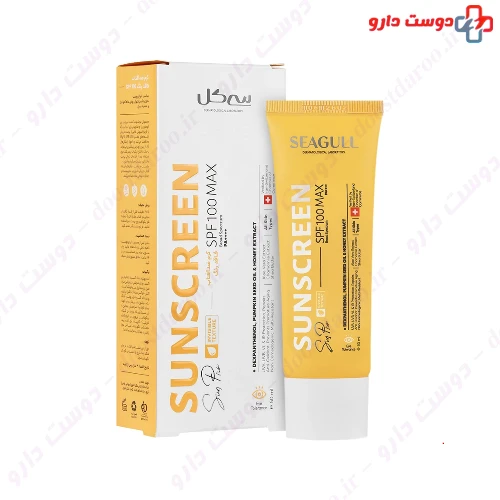 کرم ضد آفتاب SPF100 40 میلی لیتری سی گل