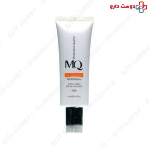 کرم ضد آفتاب فاقد چربی SPF50 55 میلی لیتری ام کیو