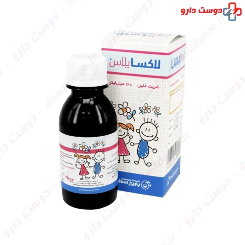شربت لاکساپلاس باریج 120 میلی لیتری باریج اسانس