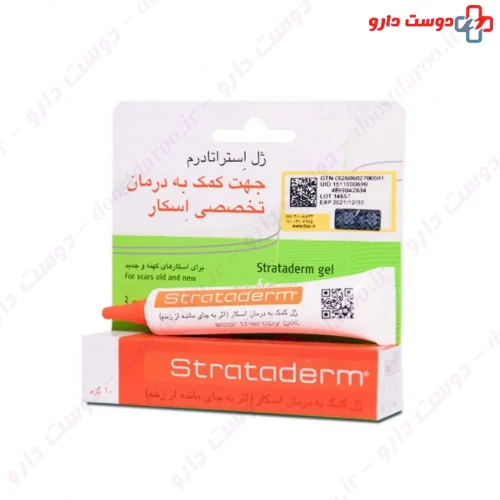 ژل استراتادرم 10 گرمی استرات فارما
