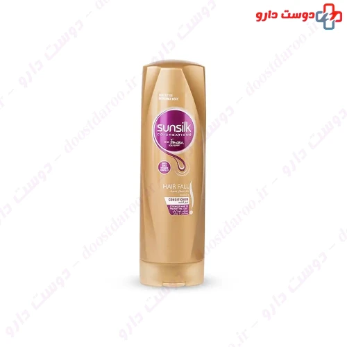 نرم کننده موهای ضعیف و شکننده 350 میلی لیتری سان سیلک