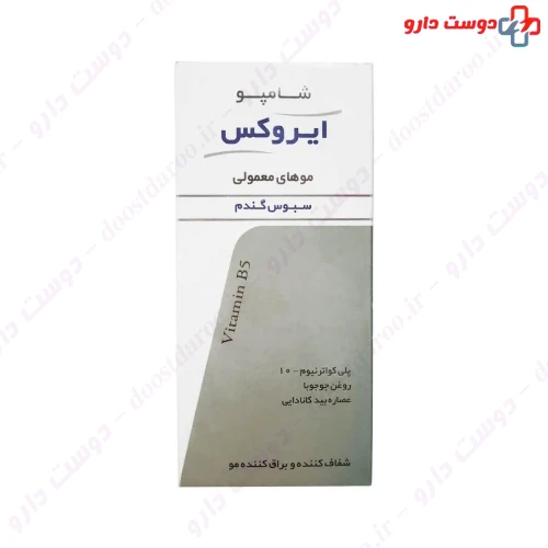 شامپو روزانه سبوس گندم 200 میلی لیتری ایروکس