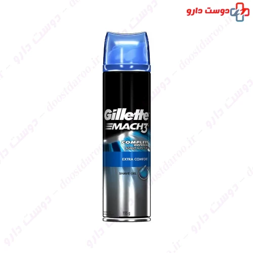ژل اصلاح مچ 3 کامپلیت دیفنس 200 میلی لیتری ژیلت