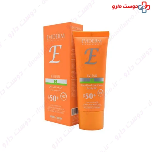 کرم ضد آفتاب مدل اوی سان پوست چرب  SPF 50 اویدرم