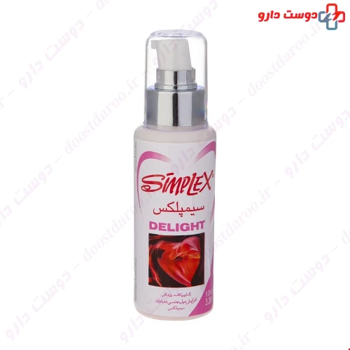 ژل لوبریکانت مدل Delight حجم 100 میلی لیتری سیمپلکس