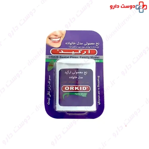 نخ دندان معمولی مدل خانواده 100 متری ارکید