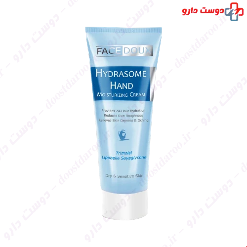 کرم مرطوب کننده دست هیدرازوم مناسب پوست های خشک و حساس 75 میلی لیتری فیس دوکس