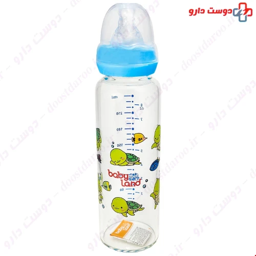 شیشه شیر ارتودنسی 6 تا 18 کد 471 240 میلی لیتری بی بی لند