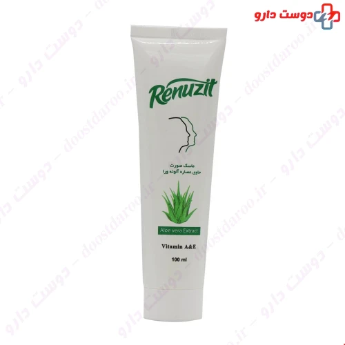 ماسک صورت حاوی عصاره آلوئه ورا 100 میلی لیتری رینوزیت