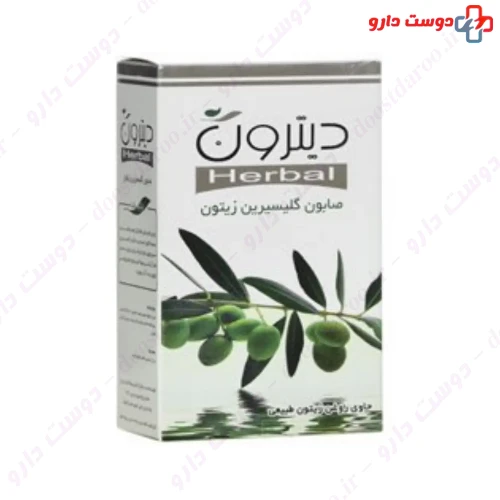 صابون گلیسیرینه شفاف زیتون 110 گرمی دیترون