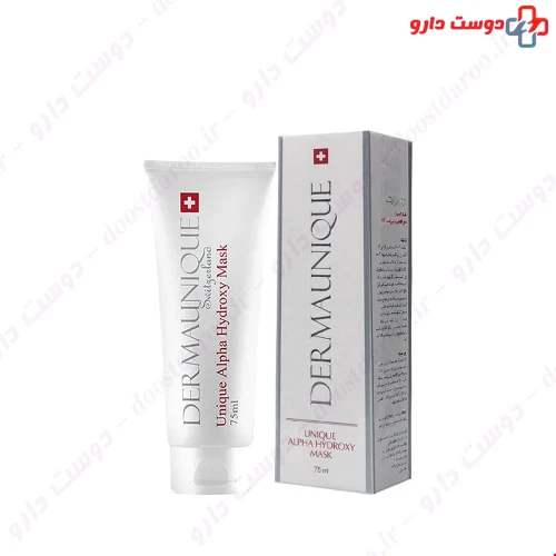 ماسک لایه بردار حاوی آلفا هیدروکسی اسید 75 میلی لیتری درمایونیک