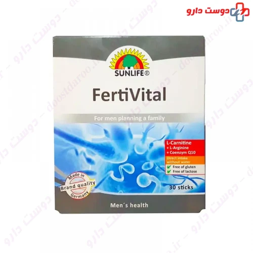 ساشه فرتی ویتال برای مردان 30 عدد سان لایف