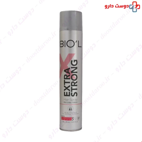 اسپری حالت دهنده موی سر مدل Extra Strong 500میلی لیتری بیول