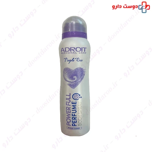 اسپری بدن پرپل رز ویژه خانم ها 150 میلی لیتری ادرویت