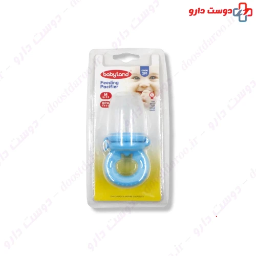 پستانک عصاره خوری کودک بالای 6 ماه کد 291 بی بی لند