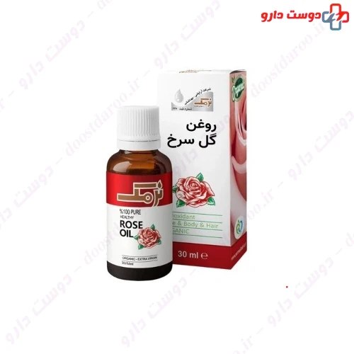 روغن گل سرخ 30 میلی لیتری نرمک