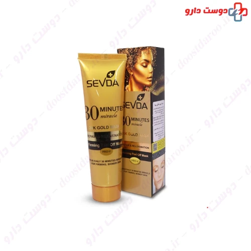 ماسک صورت طلا 100 میلی لیتری سودا