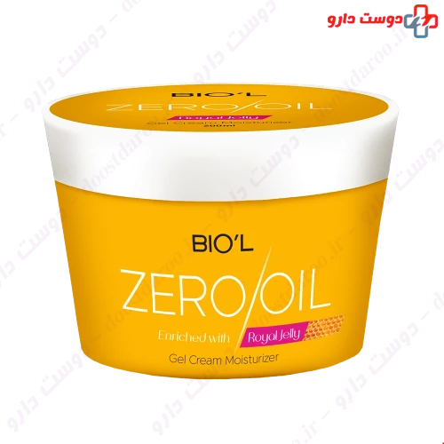 کرم ژل مرطوب کننده Zero Oil حاوی عصاره رویال ژلی 200 میلی لیتری بیول