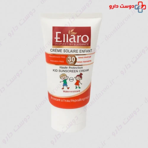 کرم ضد آفتاب کودک SPF30 مناسب انواع پوست 50 میلی لیتری الارو