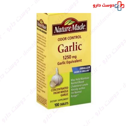 قرص گارلیک 100 عددی نیچرمید