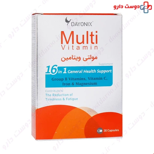 کپسول مولتی ویتامین 30 عددی دایونیکس فارما