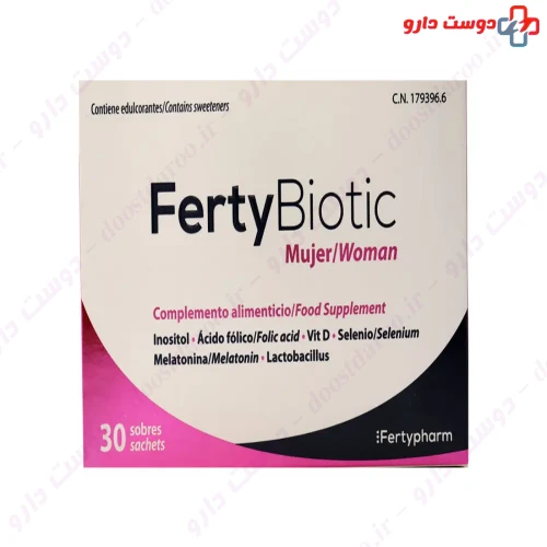 ساشه فرتی بیوتیک وومن 30 عددی فرتی فارم