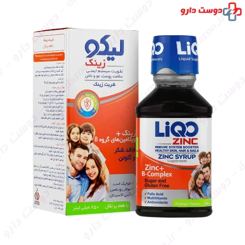 شربت لیکو زینک ۲۵۰ میلی لیتری ابیان فارمد