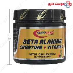 Beta Alanine Plus Creatine Plus Vitamin C Suppland Nutrition