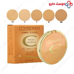 Waterproof Compact Powder For Normal Skin Coverderm