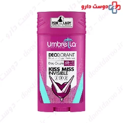 Kiss Miss Invisible Deodorant For Lady Umbrella