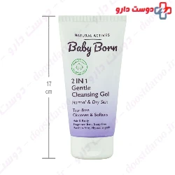 Baby Born 2 In 1 Gentle Cleansing Gel Normal & Dry Skin 150 Ml