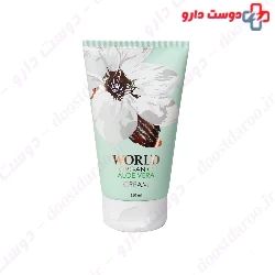 World Color Organic Aloevera Cream 150 Ml