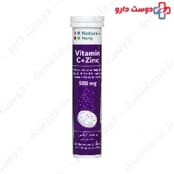 Vitamin C Plus Zinc Effervescent Tablet Natures Plenty